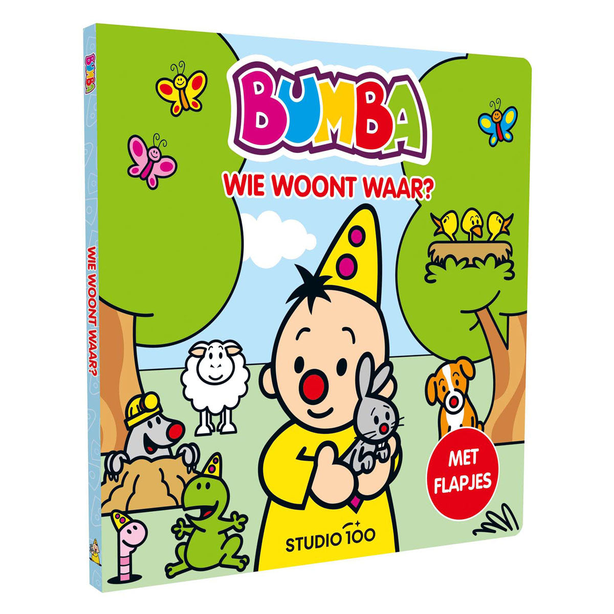 Bumba Cardboard Book mit Klappen Wer wohnt wo?