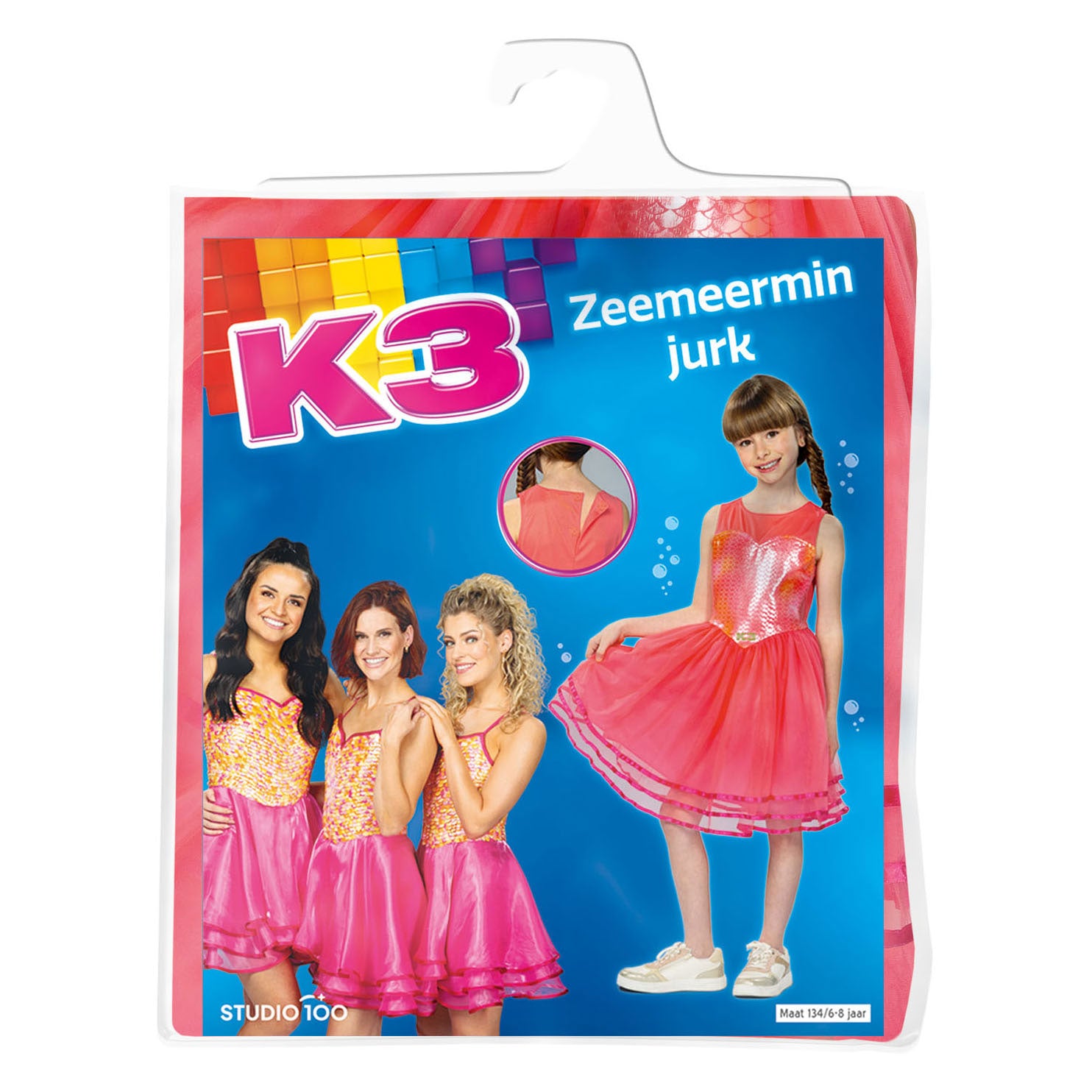Studio 100 Dress Mermaid Kleid, 6-8 Jahre alt