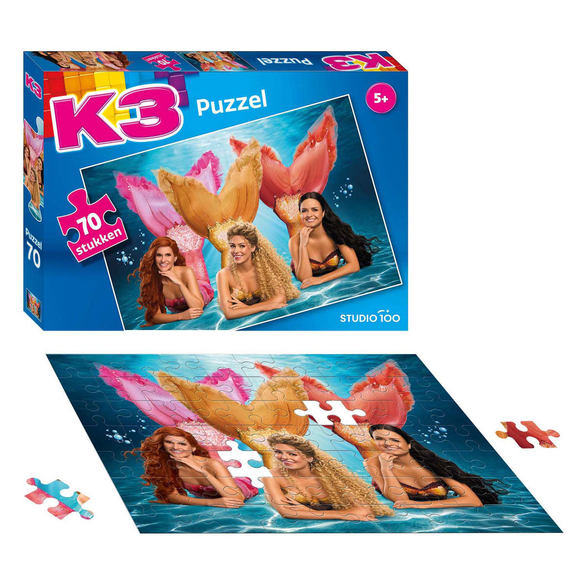 K3 Leg Puzzel Song der Meerjungfrau, 70.