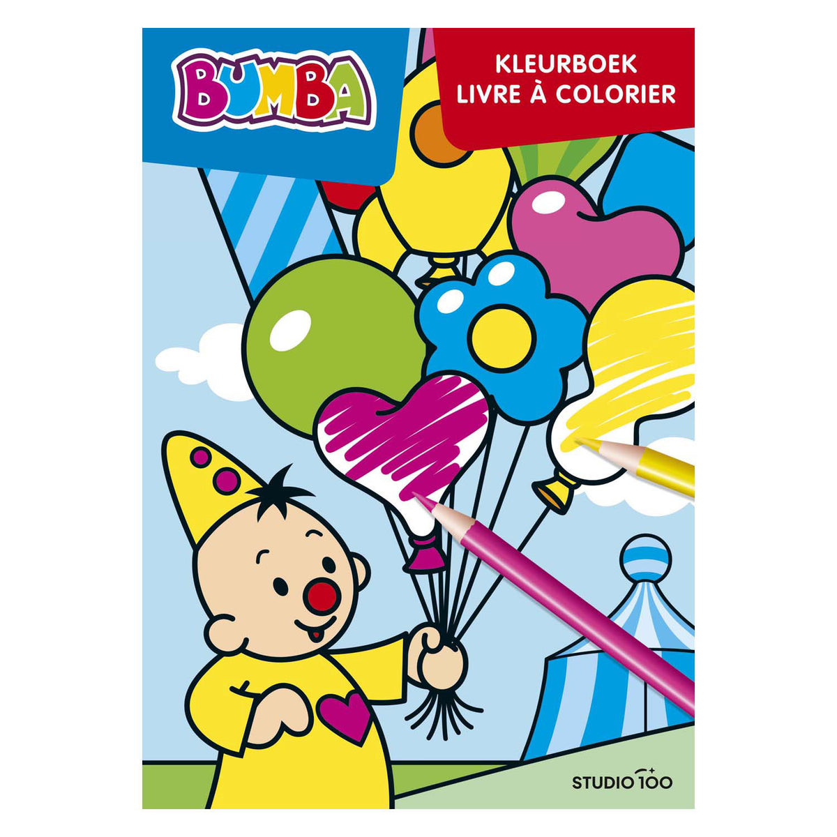 Studio 100 Bumba Farbbuch - Luftballons