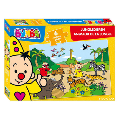 Studio 100 Bumba Puzzle Dschungeltiere, 6st.