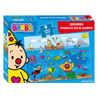 Studio 100 Bumba Puzzle Marine Animals, 9st.