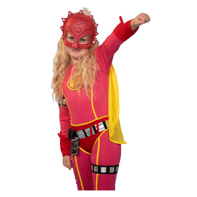 Studio 100 Mega Mindy Dress-up-Anzug mit Cape, 3-5 Jahre