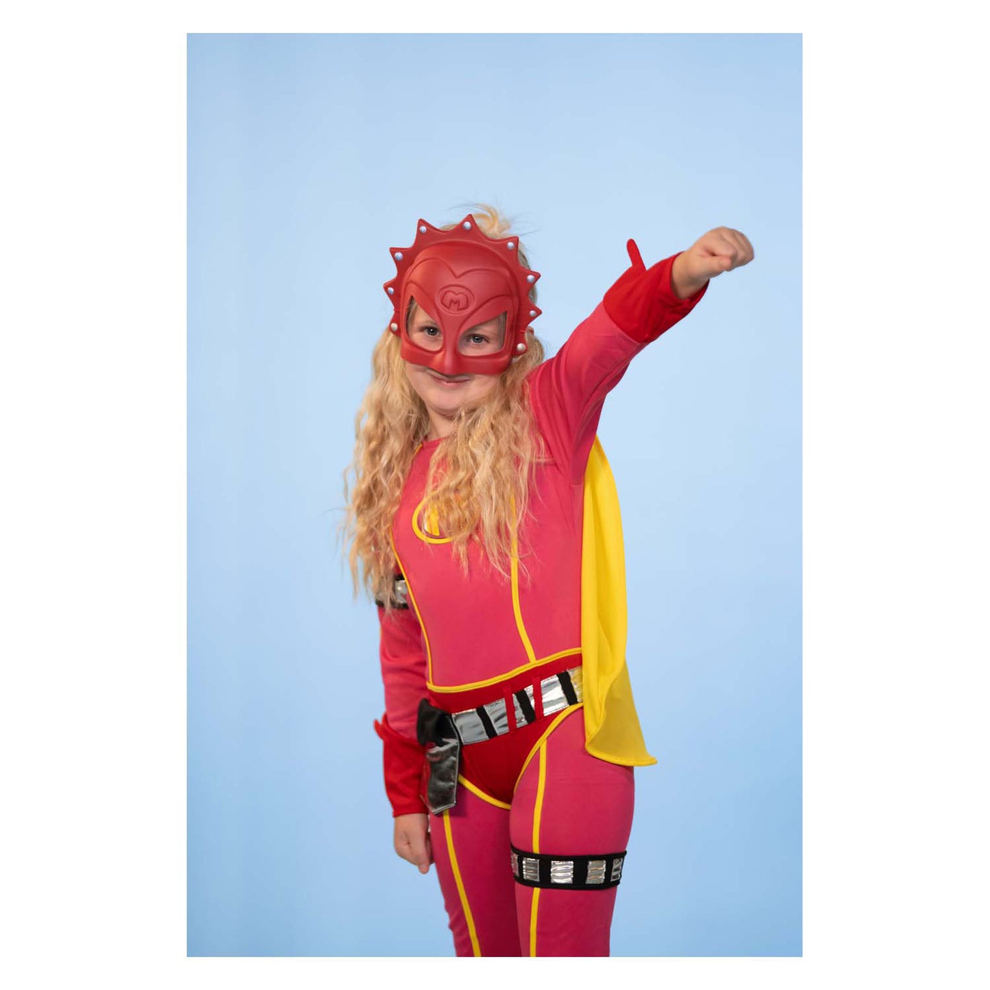 Studio 100 Mega Mindy Dress-up-Anzug mit Cape, 3-5 Jahre