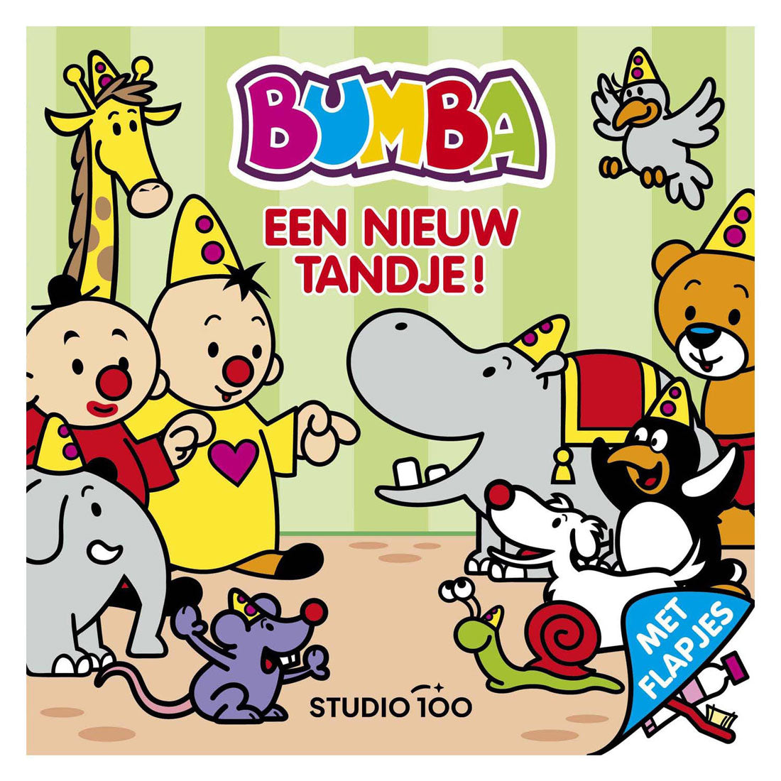 Bumba-Kartonbuch mit Klappen: ein neuer Zahn | 2 Stk