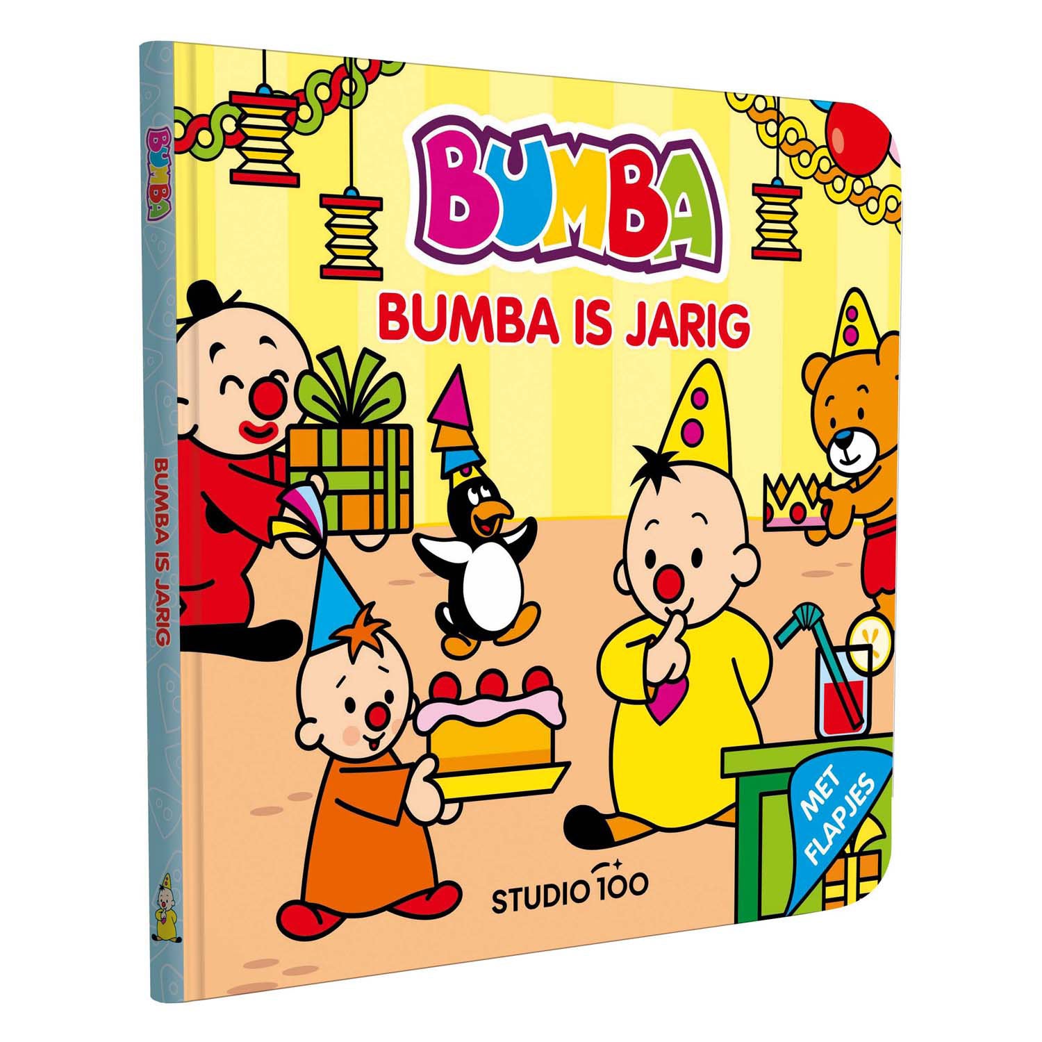Studio 100 Bumba-Kartonbuch mit Klappen: Bumbas Geburtstag | 2 Stk