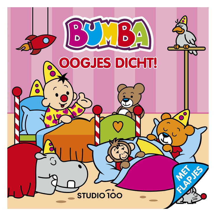 Studio 100 Bumba-Kartonbuch mit Klappen – Augen geschlossen
