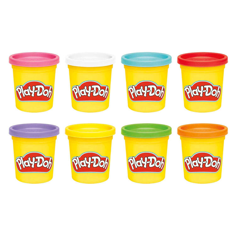 Play-Doh-Regenbogen – 8 Tontöpfe