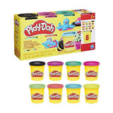 Play-Doh Vibrant – 8 Tontöpfe - afbeelding 1