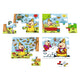 Studio 100 Bumba 4 in 1 Puzzle – Jahreszeiten