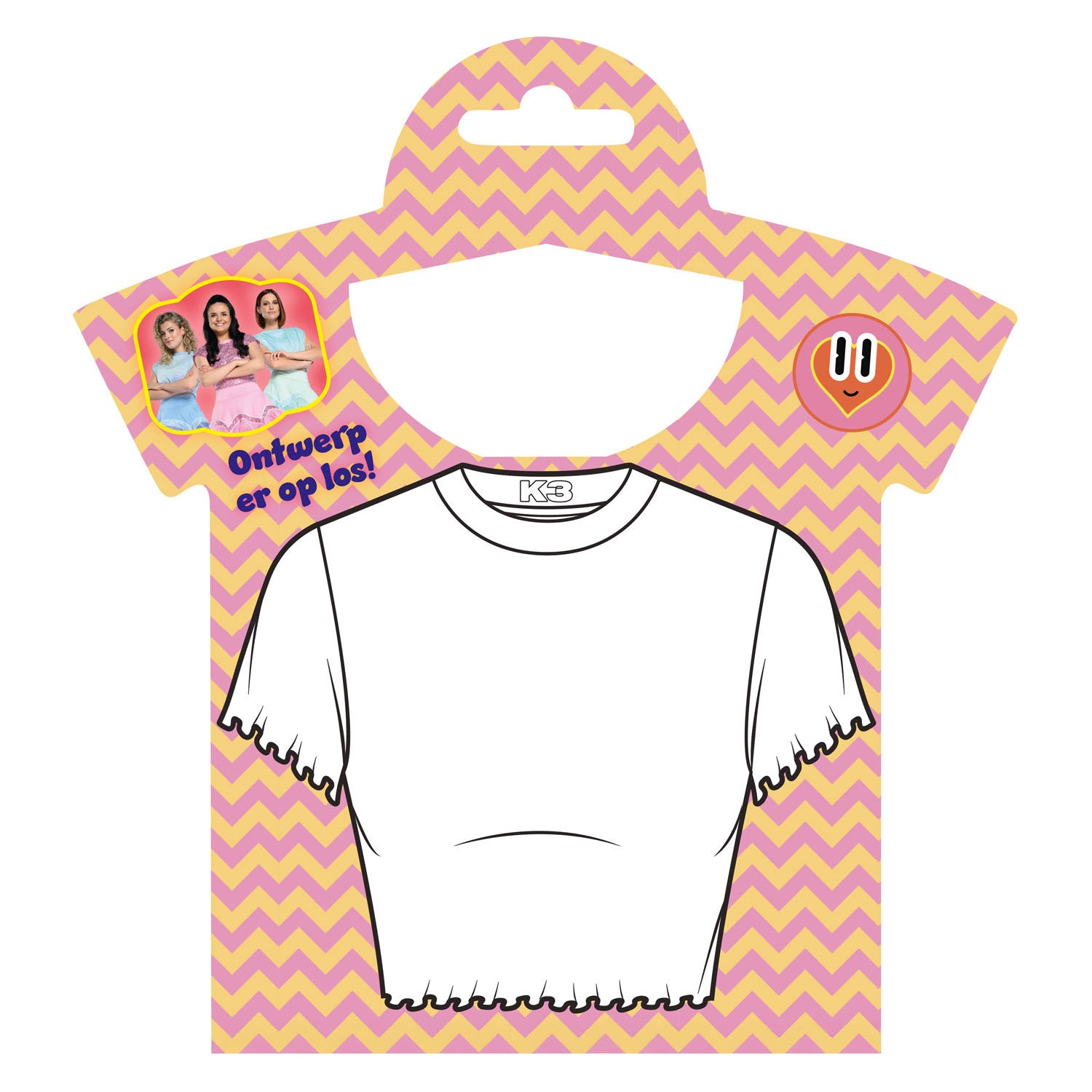 Studio 100 k3 Aktivitätsbuch – T-Shirt-Designer