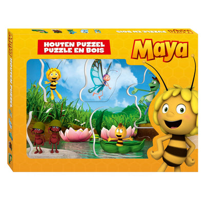 Studio 100 Maya-Holzpuzzle mit dicken Teilen – Größe A4