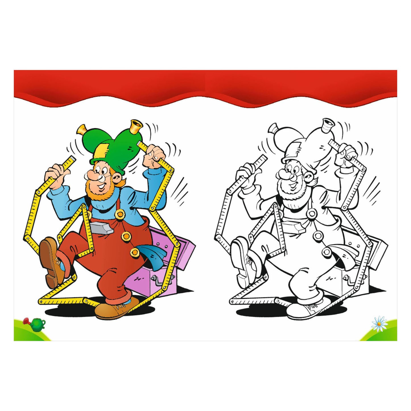 Studio 100 Plop-Malbuch – Party!