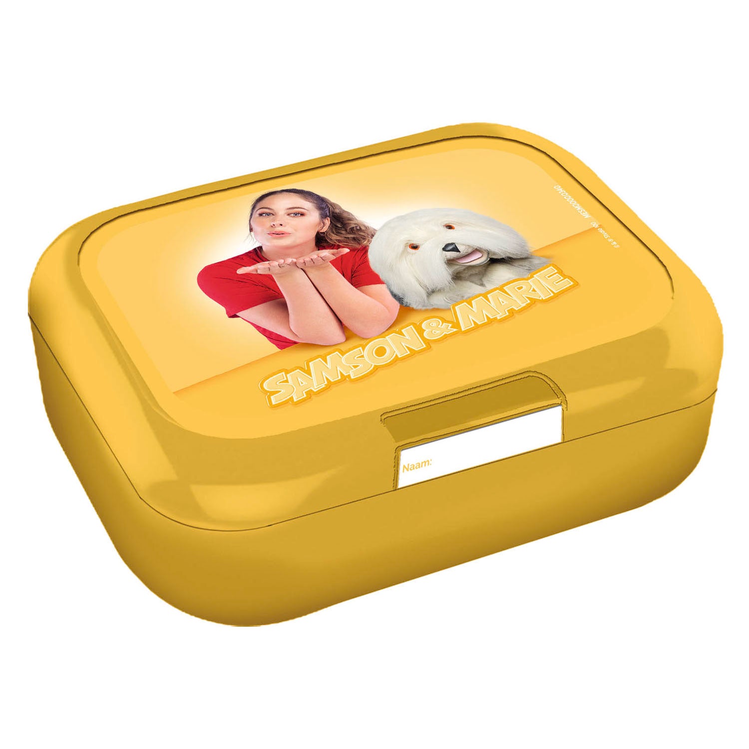 Studio 100 Samson Marie Keksdose mit Namensschild – 12 x 9,5 cm