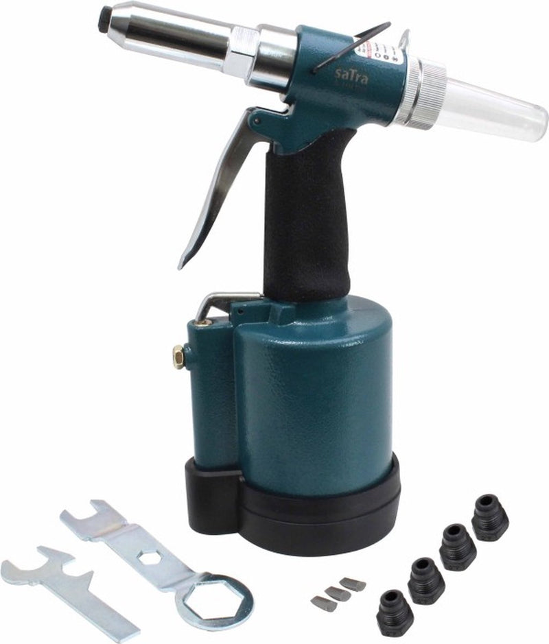 Asta Satra Air Pop Zange – 2,4 bis 6,4 mm – pneumatische Nietzange – Luftnietzange – Satra