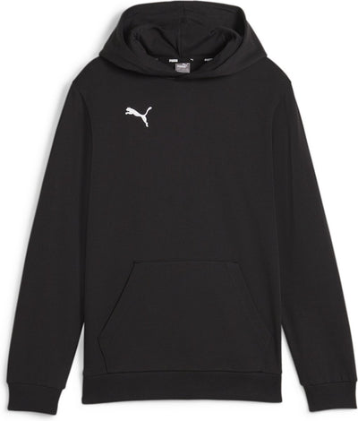 Puma TeamGoal Casuals Hoody Jr Jungen Sportpullover – Schwarz-Weiß