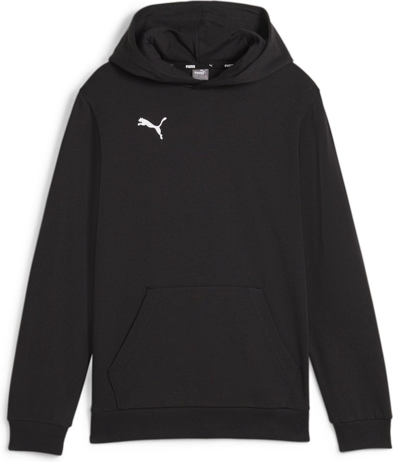 Puma TeamGoal Casuals Hoody Jr Jungen Sportpullover – Schwarz-Weiß