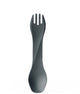 Human Gear – Gobites Bio – wiederverwendbar – Besteck – Spork – Dunkelgrau – Campingbesteck