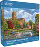 Gibsons – Worcester from the River – Steve Crisp – 1000 Teile – 68 x 49 cm – Puzzle für Erwachsene