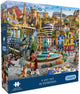 Gibsons Puzzle Edinburgh 1000 Teile – kultiges Stadtpuzzle.