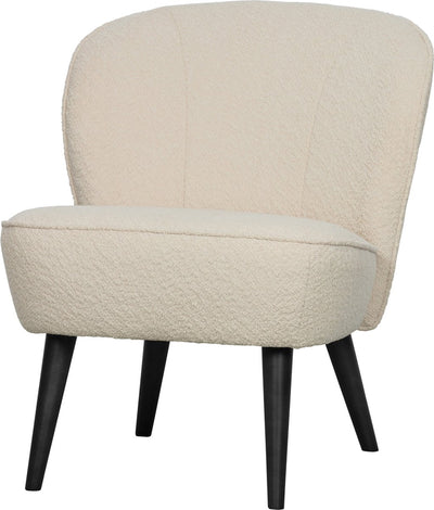 Woood Sara Sessel – Bouclé – Creme – 71 x 59 x 70