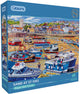 Gibsons – Sand at St Ives (Sand at St Ives) – Roger Neil Turner – 1000 Teile – 68 x 49 cm – Puzzle für Erwachsene