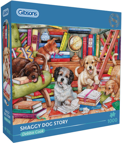 Gibsons – Nonsensical Dog Story (Shaggy Dog Story) – Debbie Cook – 1000 Teile – 68 x 49 cm – Puzzle für Erwachsene