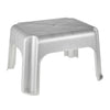 Trittstufe 36,5x30x24cm silber