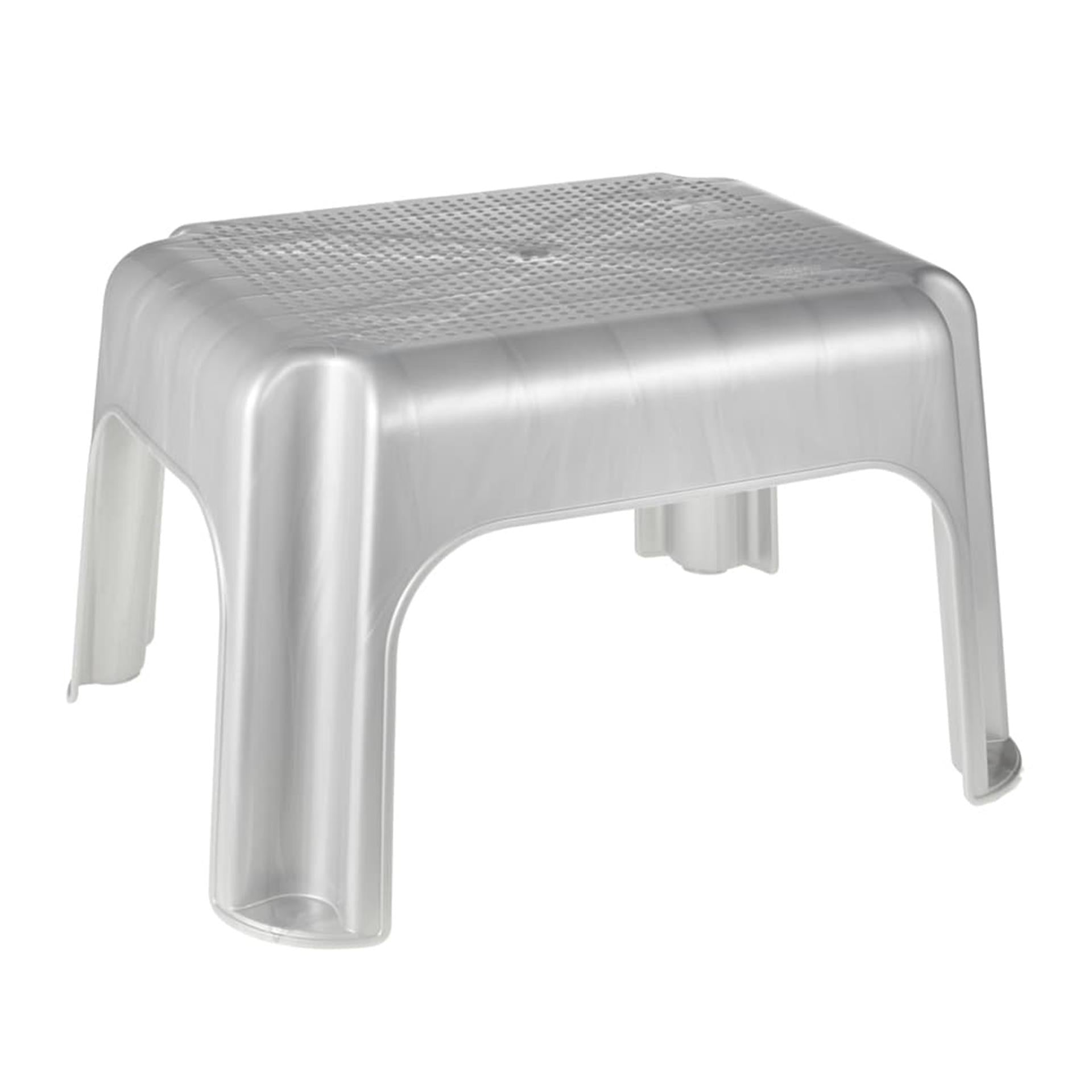 Trittstufe 36,5x30x24cm silber