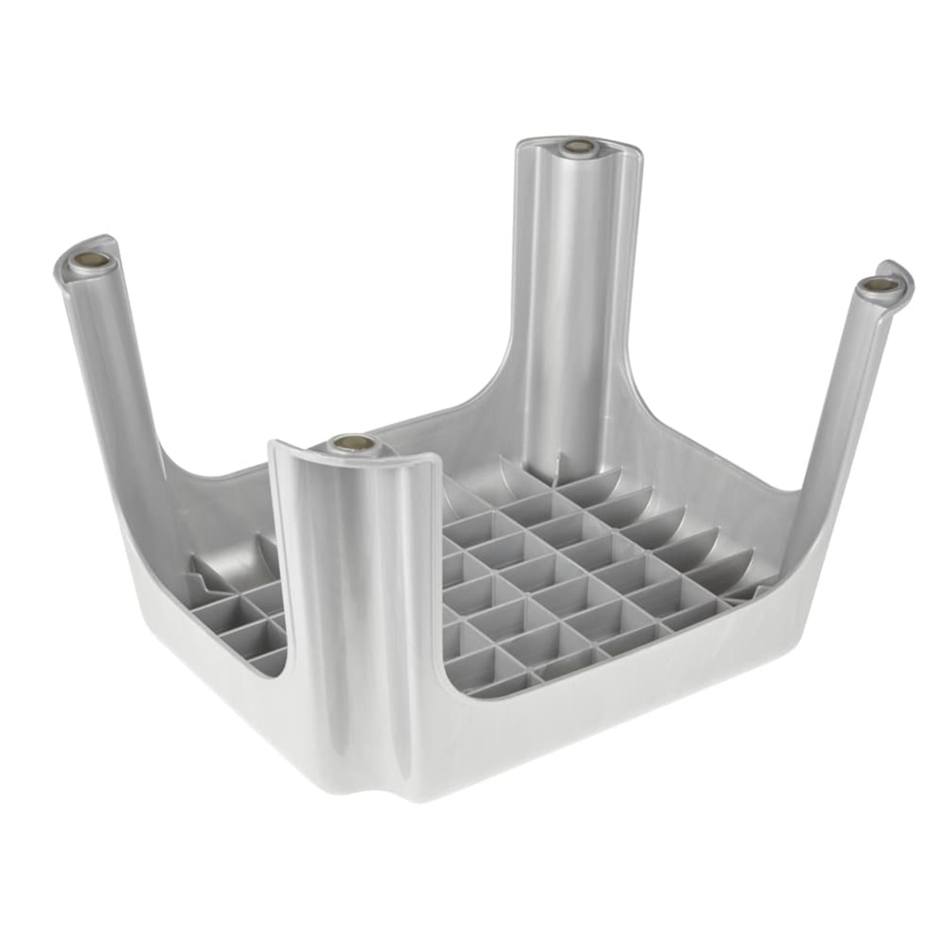 Trittstufe 36,5x30x24cm silber