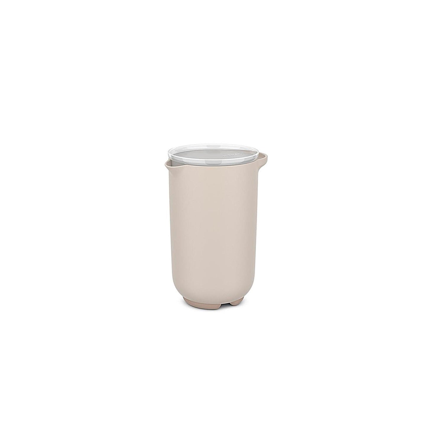 Mischen Sie Cup 1L mit Deckelkreide
