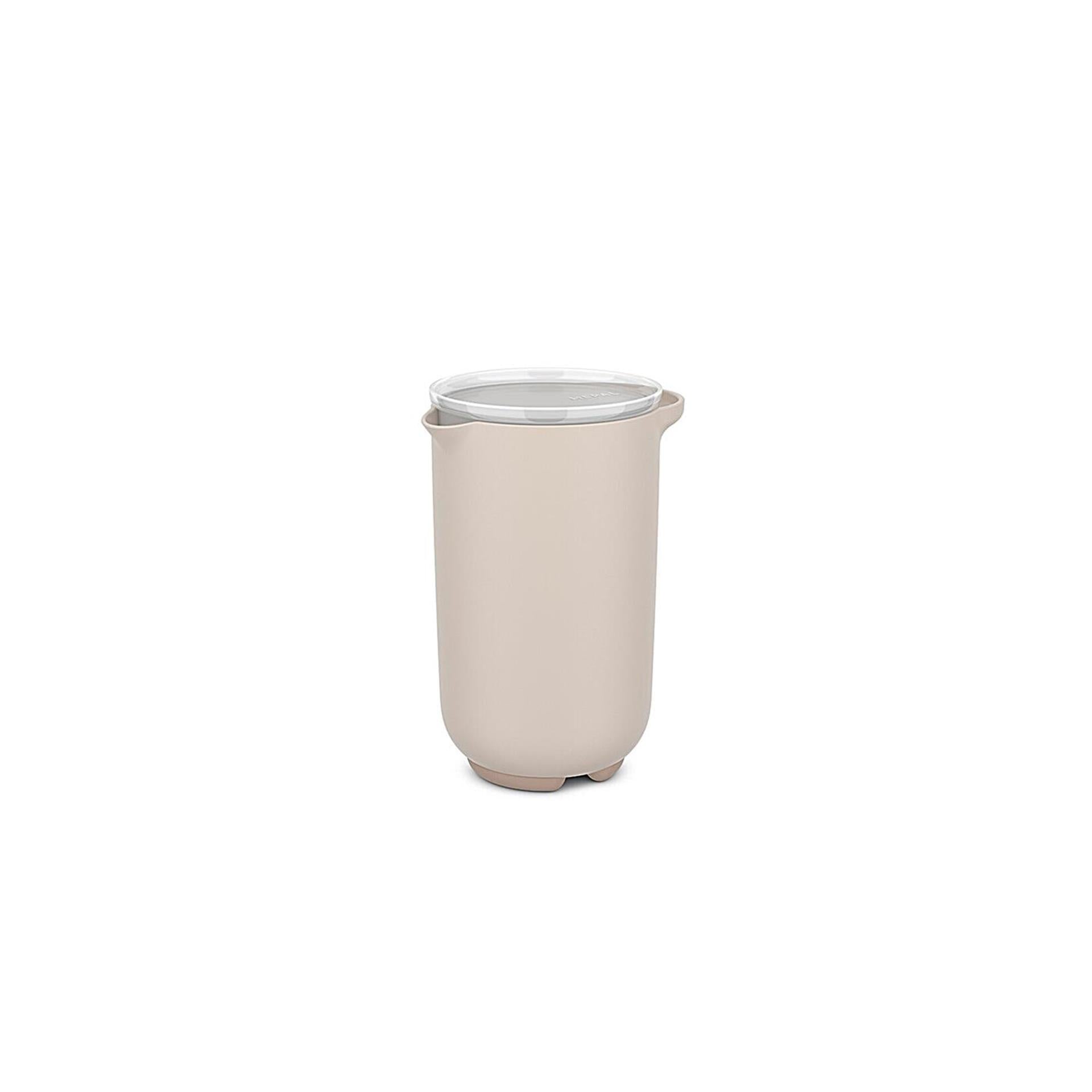Mischen Sie Cup 1L mit Deckelkreide