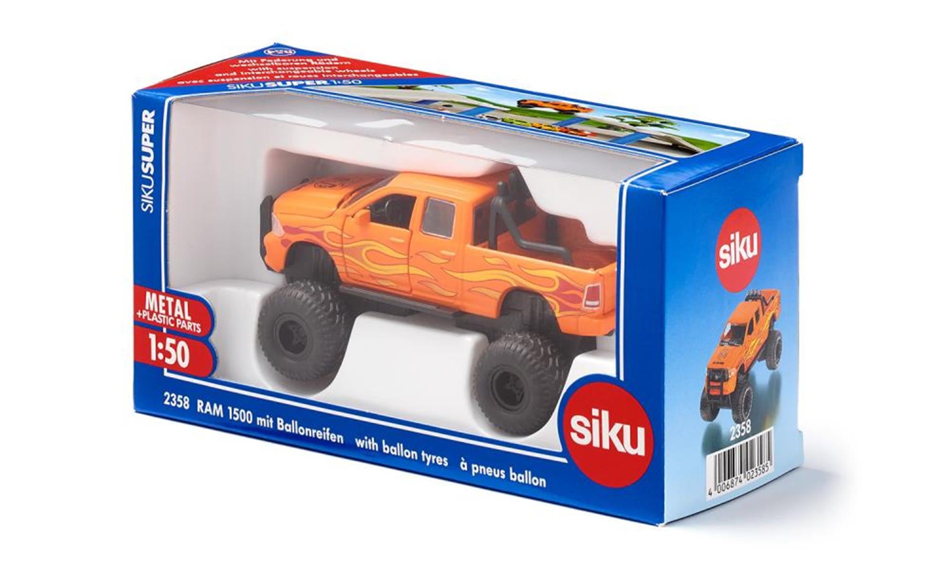 Siku Super Ram 1500 mit Ballonreifen