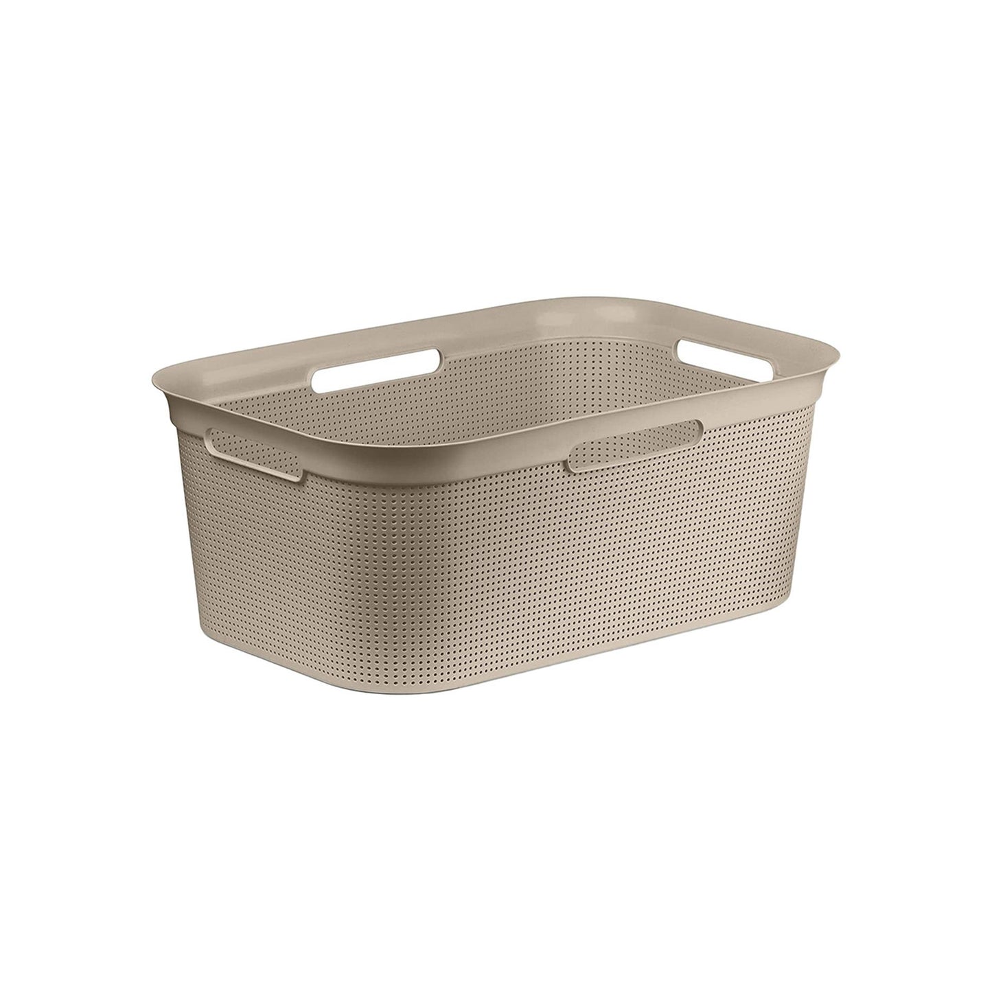 Rotho Flexibler Wäschereikorb Brisen 41 l Cappuccino