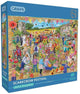Gibsons – Scarecrow Festival (von Janice Daughters) – 1000 Teile 68×49cm (B×H) – Puzzle für Erwachsene