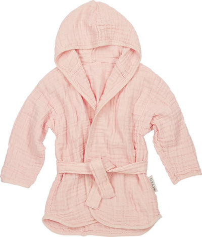 Meyco Baby-Uni-Bademantel – vorgewaschen, hydrophil – zartrosa – 74 80