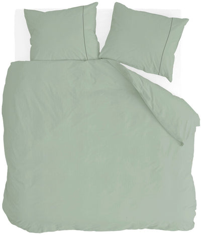 Walra Bettbezug Remade Uni Essence – 240 x 220 – 100 % Baumwolle – Grün