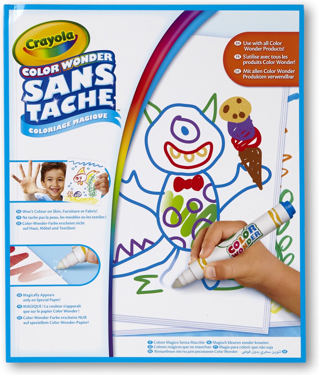 Crayola Farbwunderzeichnung Block, 30 Seiten