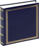 Walther mx-103-l das schicke dicke - klassisches Album - Format 26 x 25 cm - 100 weiße Seiten - blau