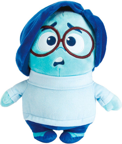 Simba Disney Pixar Inside Out Traurigkeit weiches Plüsch-Kuscheltier 25 cm – blau