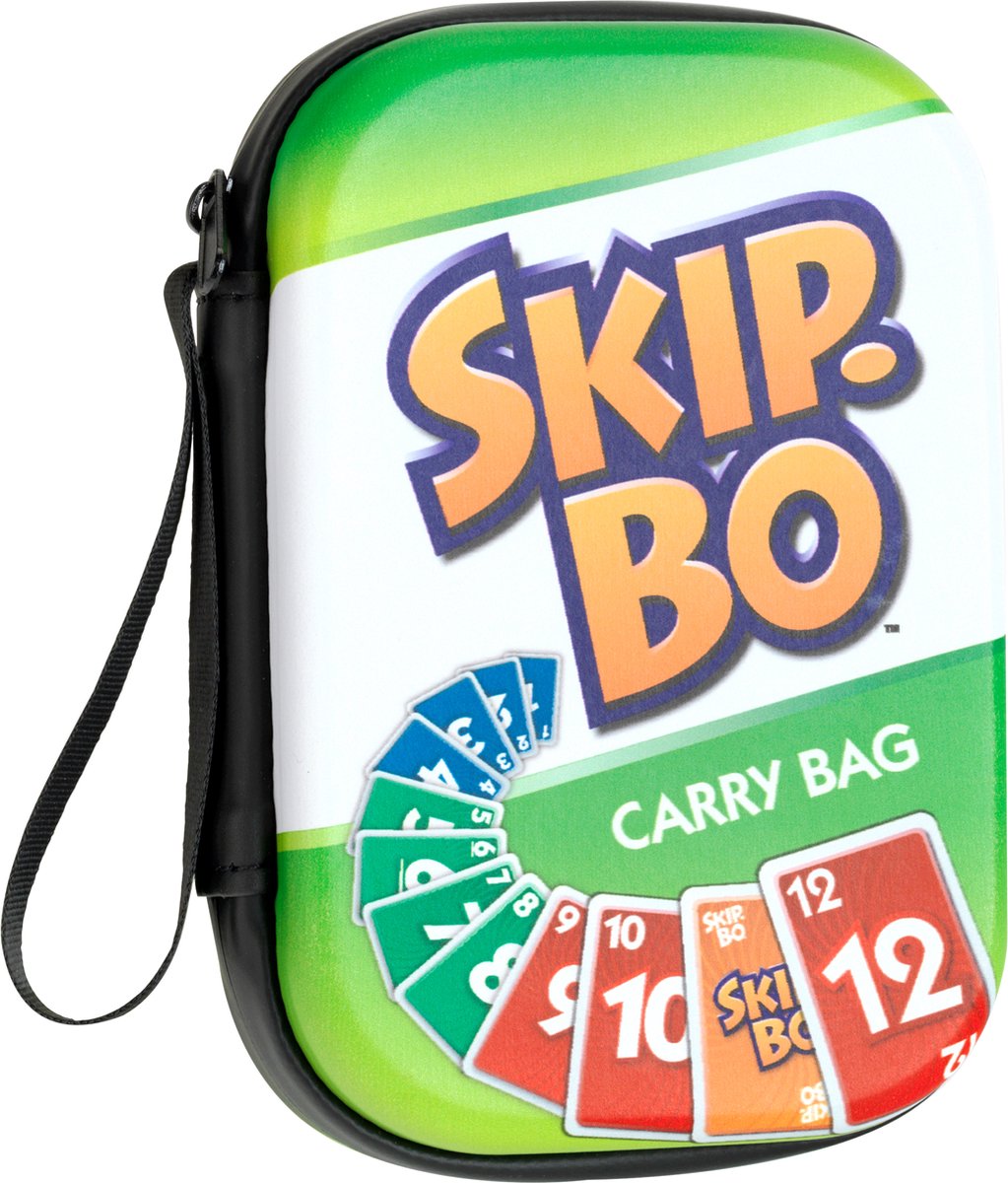 Klein Toys Skip Bo – Tragetasche für Karten – Skip-Bo-Karten nicht im Lieferumfang enthalten