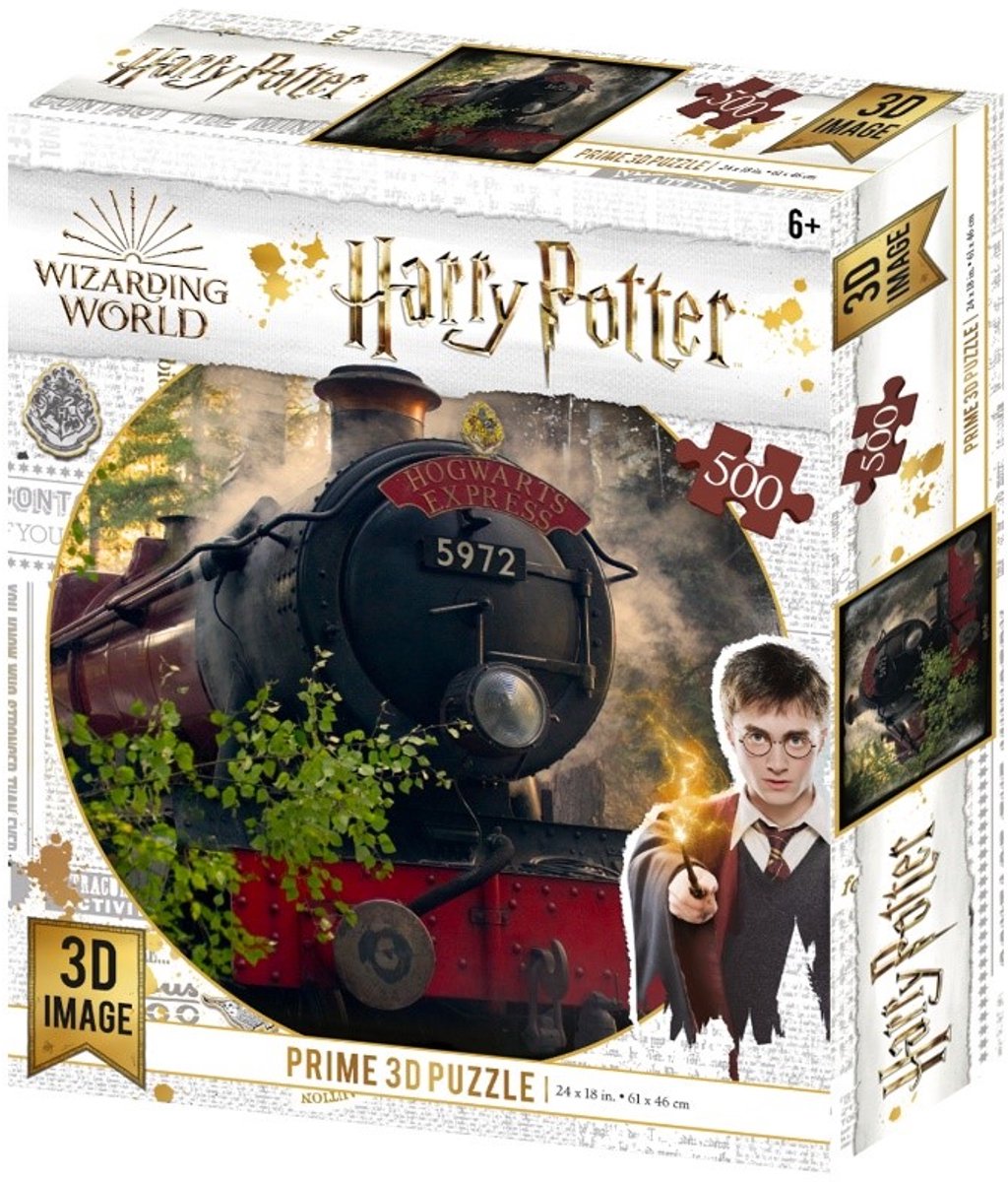 Tucker's Fun Factory 3D-Bildpuzzle – Harry Potter – Hogwarts Express (500)