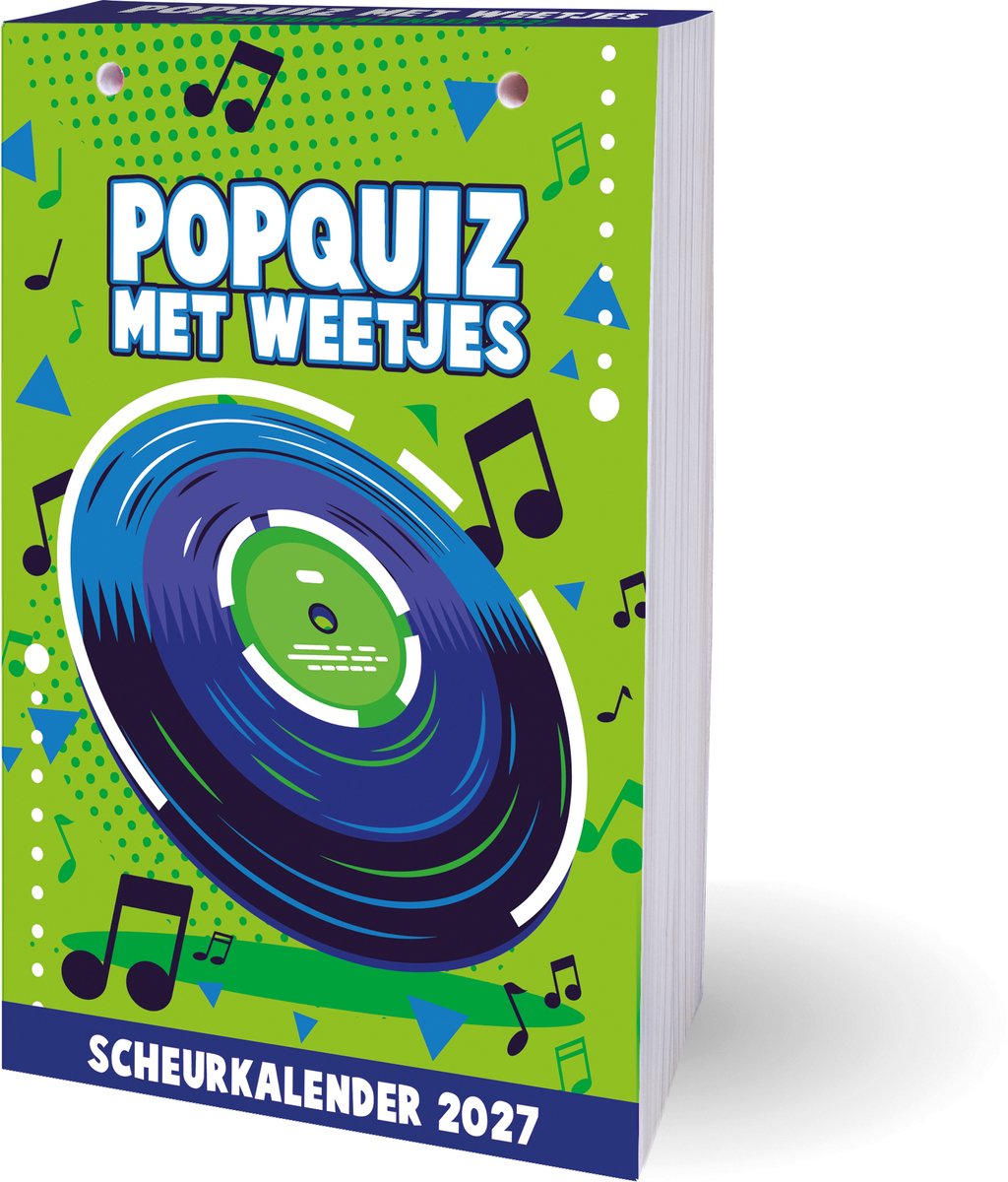 Pop-Quiz mit Fakten-Abreißkalender – 2027