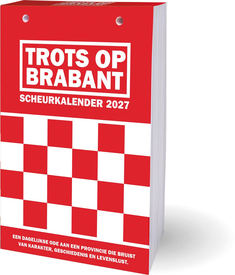 Abreißkalender „Stolz auf Brabant“ – 2027