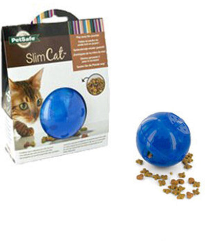 PetSafe Slimcat Fütterungskugel blau