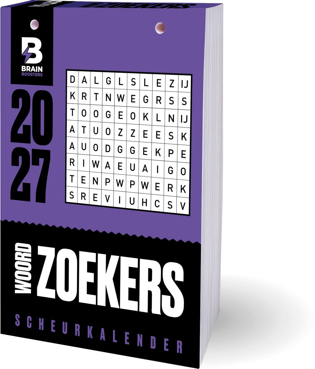 Brainbooster Wortsuch-Abreißkalender – 2027