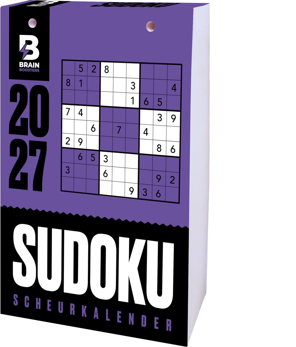 Brainbooster Sudoku-Tränenkalender – 2027
