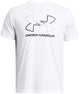 Under Armour UA GL Foundation Update SS-WHT Herren-Sportshirt – Weiß – Mod-Grau – Schwarz