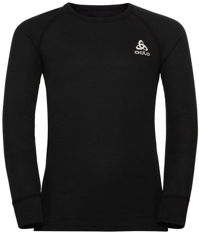 Odlo Active Warm Langarm Thermoshirt Kinder - Schwarz - Größe 152