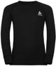 Odlo Active Warm Langarm Thermoshirt Kinder - Schwarz - Größe 152